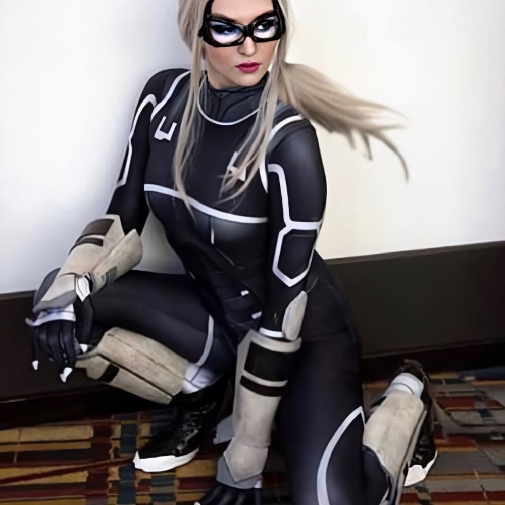 Ps4 black cat cosplay Spider-Man